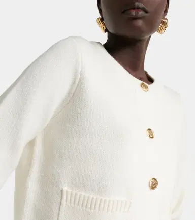 Velvet Mahal cotton and cashmere cardigan | Thumbnail 6 Velvet Mahal cotton and cashmere cardigan | Thumbnail 6