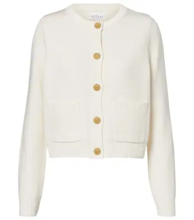 Velvet Mahal cotton and cashmere cardigan | Thumbnail 1 Velvet Mahal cotton and cashmere cardigan | Thumbnail 1