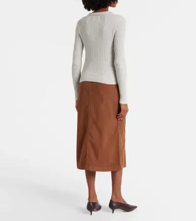 Velvet Nikki cotton and cashmere polo shirt | Thumbnail 3 Velvet Nikki cotton and cashmere polo shirt | Thumbnail 3
