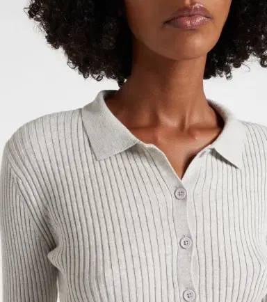 Velvet Nikki cotton and cashmere polo shirt | Thumbnail 5 Velvet Nikki cotton and cashmere polo shirt | Thumbnail 5