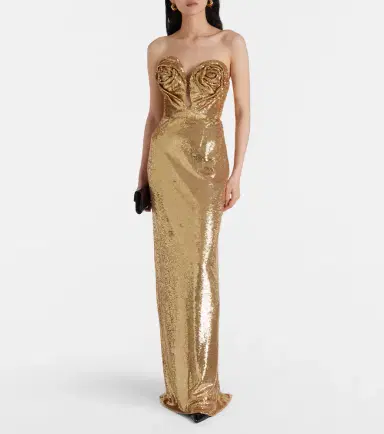 Carolina Herrera Sequined gown | Thumbnail 2 Carolina Herrera Sequined gown | Thumbnail 2