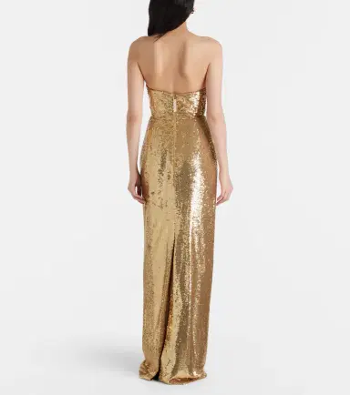 Carolina Herrera Sequined gown | Thumbnail 4 Carolina Herrera Sequined gown | Thumbnail 4