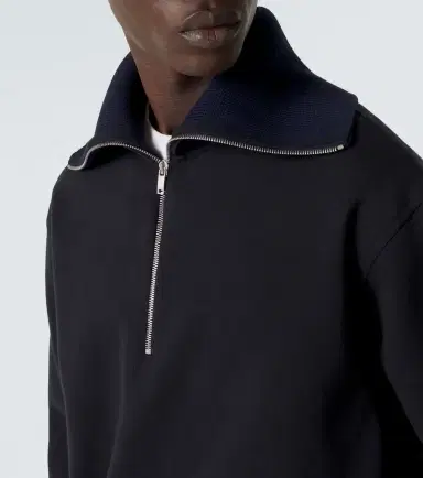 Jil Sander Cotton half-zip sweatshirt | Thumbnail 3 Jil Sander Cotton half-zip sweatshirt | Thumbnail 3