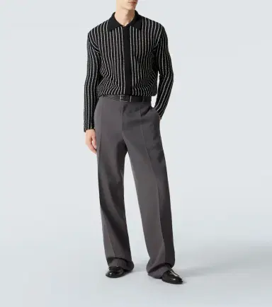 Jil Sander Wool wide-leg pants | Thumbnail 2 Jil Sander Wool wide-leg pants | Thumbnail 2