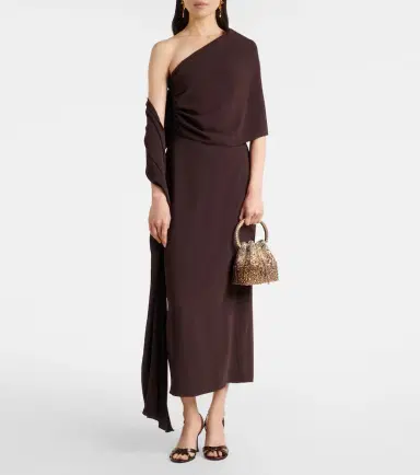 Jimmy Choo Bon Bon embellished satin bucket bag | Thumbnail 6 Jimmy Choo Bon Bon embellished satin bucket bag | Thumbnail 6