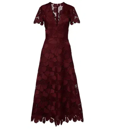 Elie Saab Guipure lace silk-blend maxi dress | Thumbnail 1 Elie Saab Guipure lace silk-blend maxi dress | Thumbnail 1