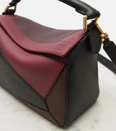 Loewe x Albers Puzzle Small leather top-handle bag | Thumbnail 3 Loewe x Albers Puzzle Small leather top-handle bag | Thumbnail 3