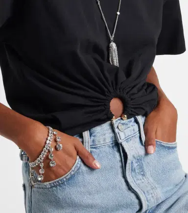 Rabanne Crystal-embellished bracelet | Thumbnail 5 Rabanne Crystal-embellished bracelet | Thumbnail 5