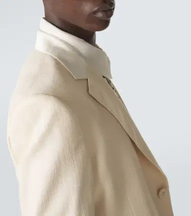 Wales Bonner Alto satin-trimmed blazer | Thumbnail 6 Wales Bonner Alto satin-trimmed blazer | Thumbnail 6