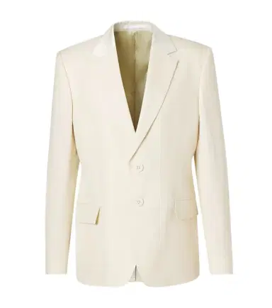 Wales Bonner Alto satin-trimmed blazer | Thumbnail 1 Wales Bonner Alto satin-trimmed blazer | Thumbnail 1