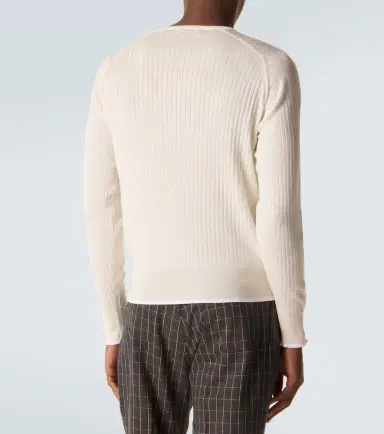 Wales Bonner Nile wool and cotton Henley shirt | Thumbnail 2 Wales Bonner Nile wool and cotton Henley shirt | Thumbnail 2