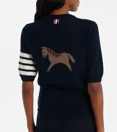 Thom Browne 4-Bar knitted virgin wool sweater | Thumbnail 5 Thom Browne 4-Bar knitted virgin wool sweater | Thumbnail 5