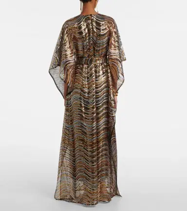 Taller Marmo Erte sequined tulle kaftan | Thumbnail 5 Taller Marmo Erte sequined tulle kaftan | Thumbnail 5