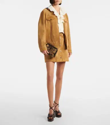 Etro Doc leather-trimmed raffia-effect crossbody bag | Thumbnail 6 Etro Doc leather-trimmed raffia-effect crossbody bag | Thumbnail 6