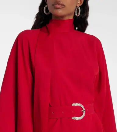 Taller Marmo La Luna crêpe cady kaftan | Thumbnail 3 Taller Marmo La Luna crêpe cady kaftan | Thumbnail 3