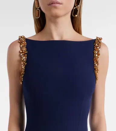 Safiyaa Sloane embellished crêpe gown | Thumbnail 5 Safiyaa Sloane embellished crêpe gown | Thumbnail 5