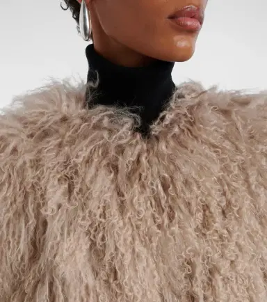 Yves Salomon Shearling coat | Thumbnail 3 Yves Salomon Shearling coat | Thumbnail 3