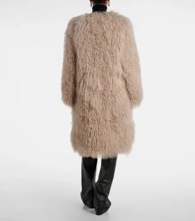 Yves Salomon Shearling coat | Thumbnail 5 Yves Salomon Shearling coat | Thumbnail 5