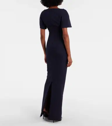 Safiyaa Lacin embellished crêpe gown | Thumbnail 3 Safiyaa Lacin embellished crêpe gown | Thumbnail 3