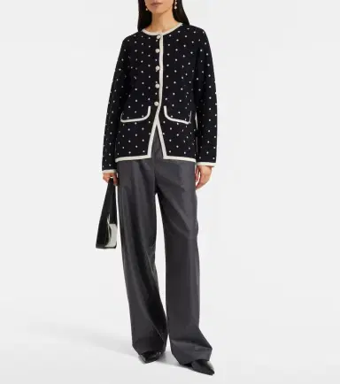 Rixo Mirja polka-dot wool-blend cardigan | Thumbnail 2 Rixo Mirja polka-dot wool-blend cardigan | Thumbnail 2