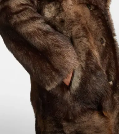 Yves Salomon Reversible shearling and leather coat | Thumbnail 2 Yves Salomon Reversible shearling and leather coat | Thumbnail 2