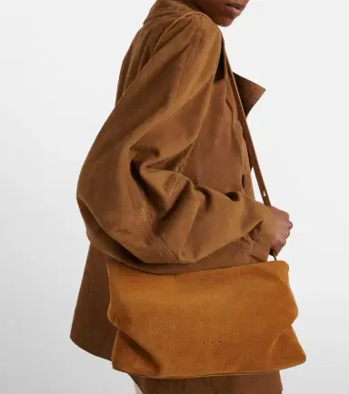 Aesther Ekme Nina Small suede clutch | Thumbnail 4 Aesther Ekme Nina Small suede clutch | Thumbnail 4