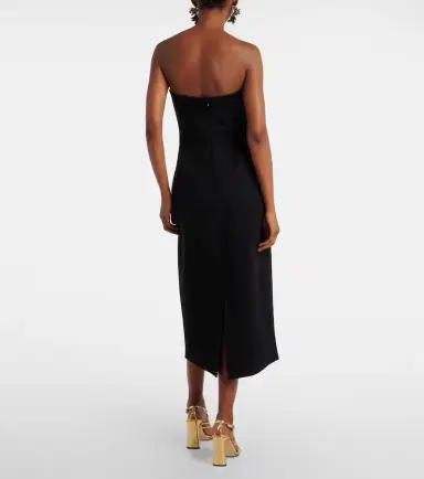 Staud Brooke embellished strapless midi dress | Thumbnail 5 Staud Brooke embellished strapless midi dress | Thumbnail 5