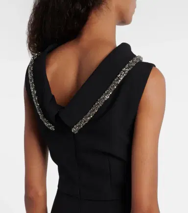 Roland Mouret Embellished crêpe gown | Thumbnail 2 Roland Mouret Embellished crêpe gown | Thumbnail 2
