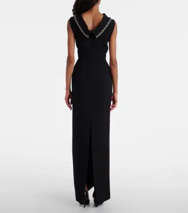 Roland Mouret Embellished crêpe gown | Thumbnail 4 Roland Mouret Embellished crêpe gown | Thumbnail 4