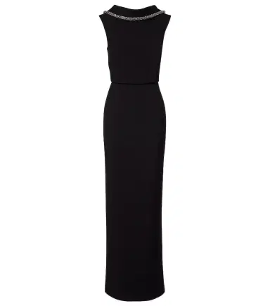Roland Mouret Embellished crêpe gown | Thumbnail 1 Roland Mouret Embellished crêpe gown | Thumbnail 1