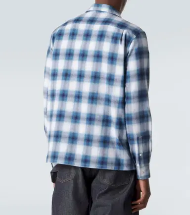 JW Anderson Checked cotton flannel shirt | Thumbnail 2 JW Anderson Checked cotton flannel shirt | Thumbnail 2