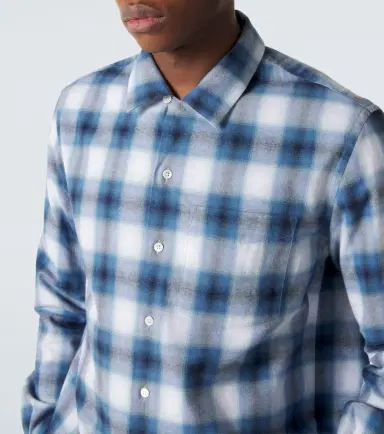 JW Anderson Checked cotton flannel shirt | Thumbnail 4 JW Anderson Checked cotton flannel shirt | Thumbnail 4