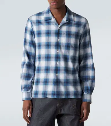 JW Anderson Checked cotton flannel shirt | Thumbnail 6 JW Anderson Checked cotton flannel shirt | Thumbnail 6