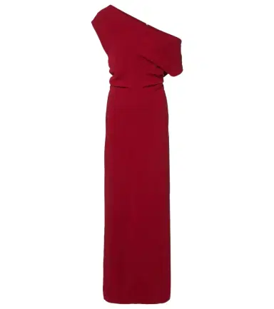Proenza Schouler Rosina one-shoulder crêpe gown | Thumbnail 1 Proenza Schouler Rosina one-shoulder crêpe gown | Thumbnail 1