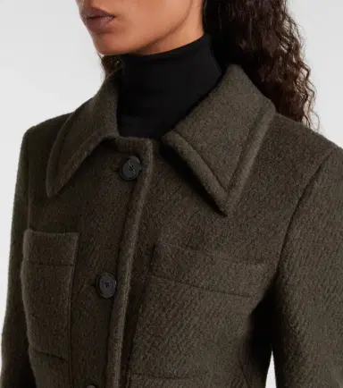 Proenza Schouler Kinsley wool-blend twill bouclé jacket | Thumbnail 3 Proenza Schouler Kinsley wool-blend twill bouclé jacket | Thumbnail 3