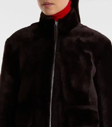 Proenza Schouler White Label Scarlett shearling jacket | Thumbnail 4 Proenza Schouler White Label Scarlett shearling jacket | Thumbnail 4