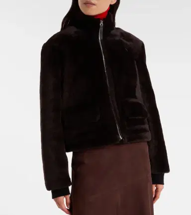 Proenza Schouler White Label Scarlett shearling jacket | Thumbnail 5 Proenza Schouler White Label Scarlett shearling jacket | Thumbnail 5