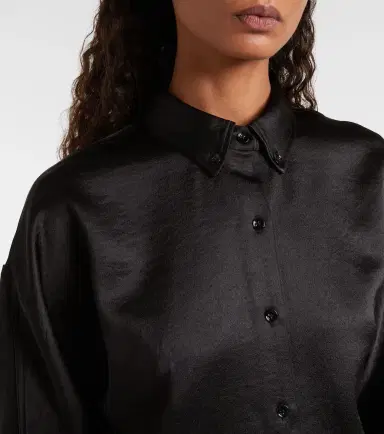 Proenza Schouler Caroline crêpe shirt | Thumbnail 2 Proenza Schouler Caroline crêpe shirt | Thumbnail 2
