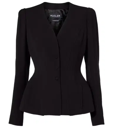 Mugler re/edit single-breasted blazer | Thumbnail 1 Mugler re/edit single-breasted blazer | Thumbnail 1