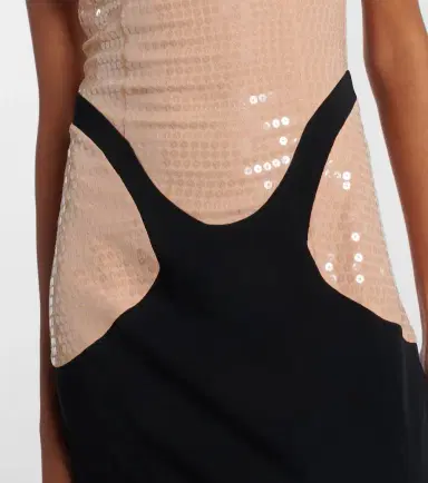 Mugler re/edit sequined crêpe gown | Thumbnail 2 Mugler re/edit sequined crêpe gown | Thumbnail 2