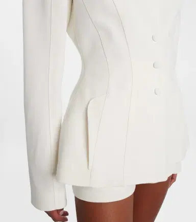 Mugler re/edit single-breasted blazer | Thumbnail 4 Mugler re/edit single-breasted blazer | Thumbnail 4
