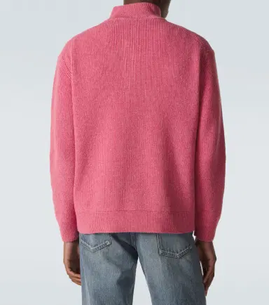 JW Anderson Wool and cotton half-zip sweater | Thumbnail 2 JW Anderson Wool and cotton half-zip sweater | Thumbnail 2