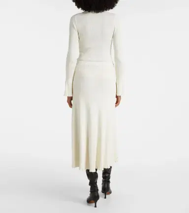 Proenza Schouler White Label Stina ribbed-knit midi skirt | Thumbnail 5 Proenza Schouler White Label Stina ribbed-knit midi skirt | Thumbnail 5