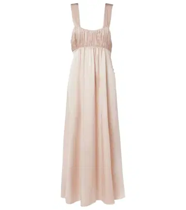 Chloé Chloé Silk midi dress | Thumbnail 1 Chloé Chloé Silk midi dress | Thumbnail 1
