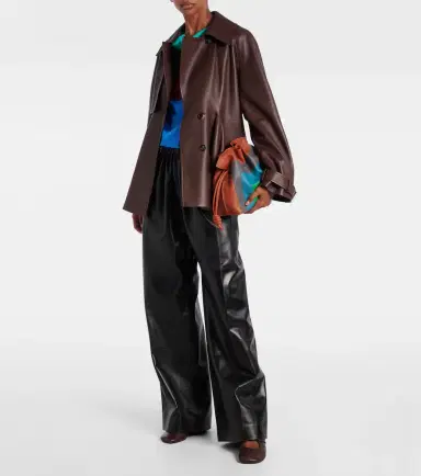 Loewe Balloon leather jacket | Thumbnail 5 Loewe Balloon leather jacket | Thumbnail 5
