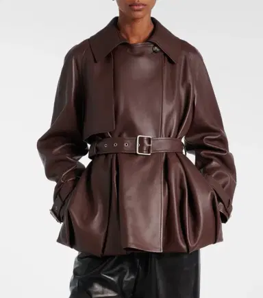 Loewe Balloon leather jacket | Thumbnail 8 Loewe Balloon leather jacket | Thumbnail 8