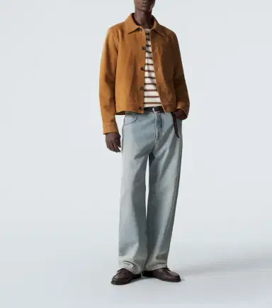 Ami Paris Suede blouson jacket | Thumbnail 2 Ami Paris Suede blouson jacket | Thumbnail 2