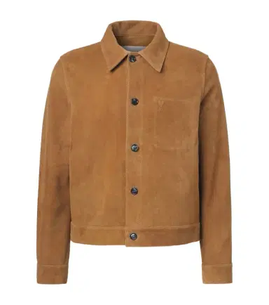 Ami Paris Suede blouson jacket | Thumbnail 1 Ami Paris Suede blouson jacket | Thumbnail 1