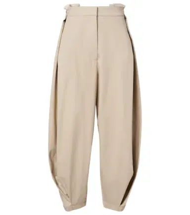 Loewe Cotton and silk twill balloon pants | Thumbnail 1 Loewe Cotton and silk twill balloon pants | Thumbnail 1