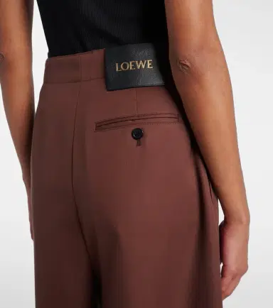 Loewe High-rise cotton and silk culottes | Thumbnail 3 Loewe High-rise cotton and silk culottes | Thumbnail 3